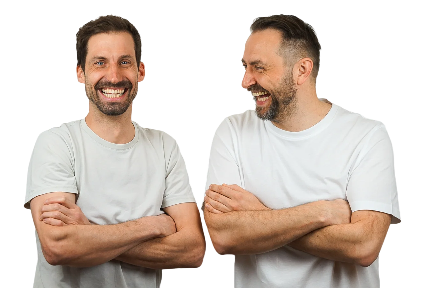 Kenan Konjo und Christian Fuggi, Gründer von AuraServe